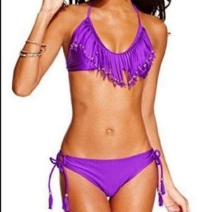 RAISINS purple bikini swimsuit